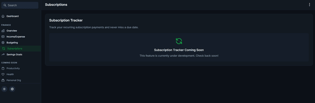 Life Dashboard thumbnail 6